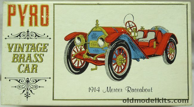 Pyro 1/32 1914 Mercer Raceabout, C452-100 plastic model kit